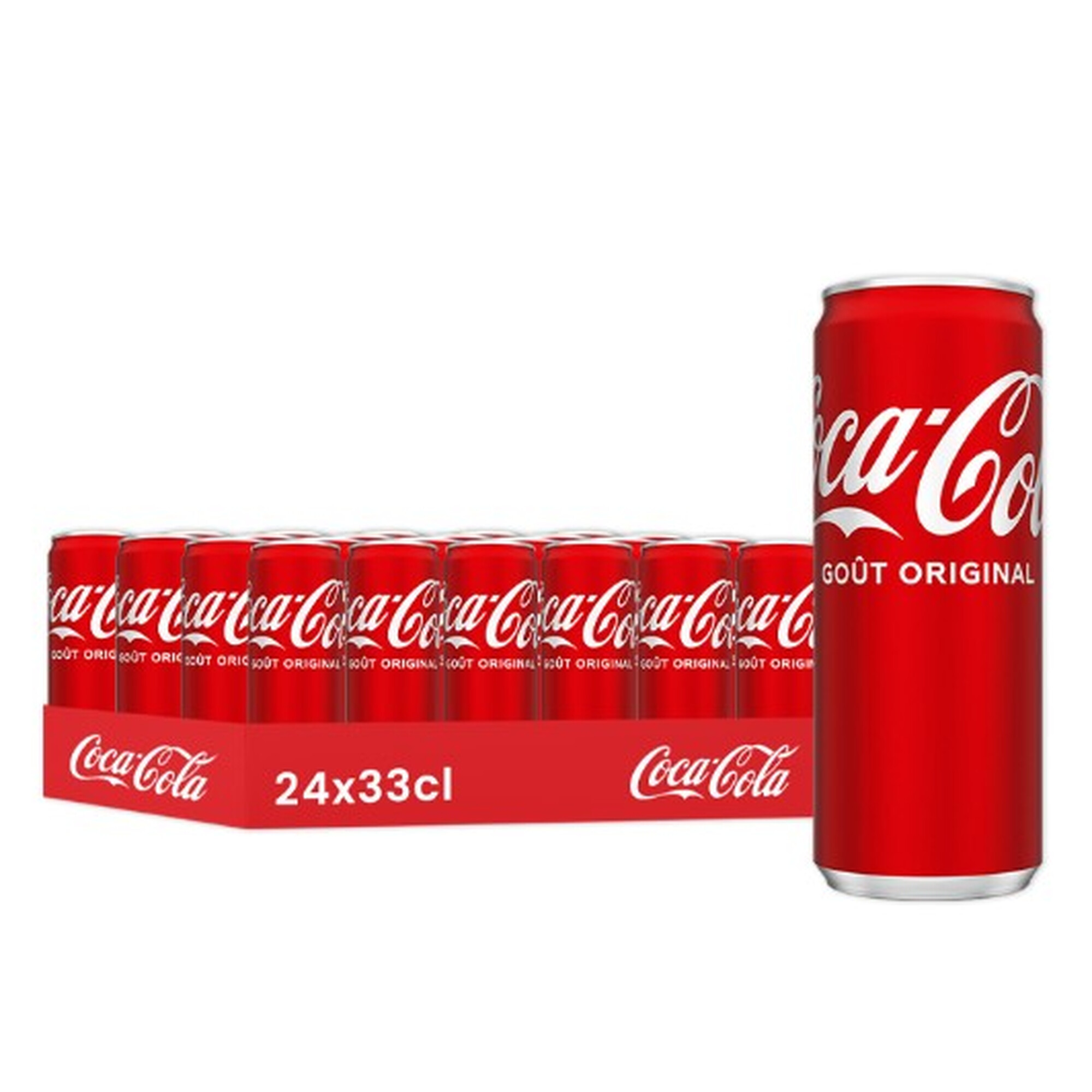 Coca-Cola Goût original - 24 x 33 cl